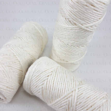 Linen thread 30m white 4788
