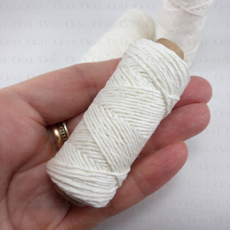 Linen thread 30m white 4788