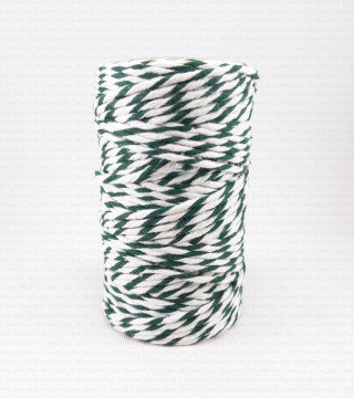 Sznurek bawełniany 2mm/50m dwukolorowy 3789