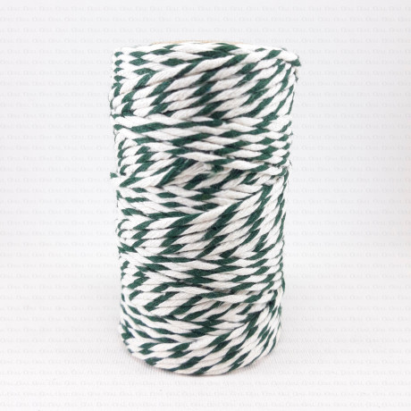 Sznurek bawełniany 2mm/50m dwukolorowy 3789