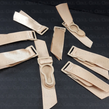 Garter clip for stockings 12mm/4 or 50 pcs 4791