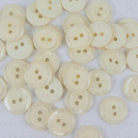 Polyester button 15mm/144pcs 1082