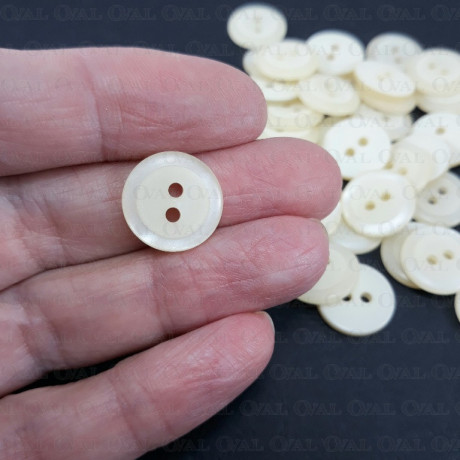 Polyester button 15mm/144pcs 1082