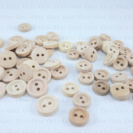 Guziki drewniane 11,5mm,9,5mm/  200szt   4797