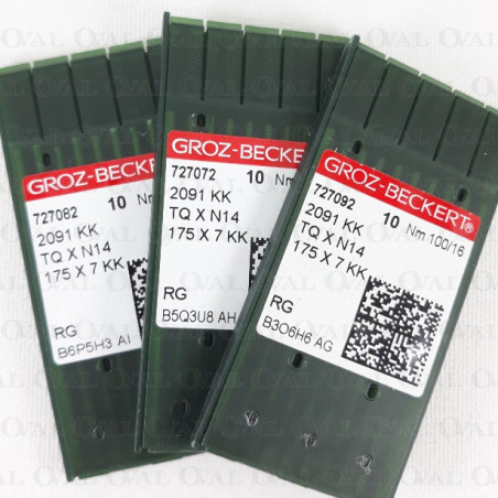 Needles for buttonhole machine 2091 kk fabric 10 pcs 4801
