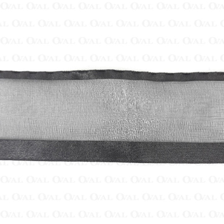 Tasiemka szyfonowa 40mm/30yard czerń  1918