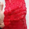 Elastic lace 130mm/1m red 4812
