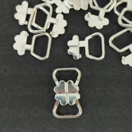 Metal, nickel-free clasp 10mm/100pcs 4814