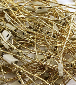 Plomby złote  16cm/100szt  4825