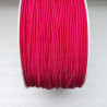 Round raspberry elastic 1mm / 5 or 50m 4829