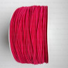 Round raspberry elastic 1mm / 5 or 50m 4829