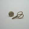 Metal pin Scissors no. 973
