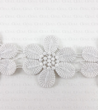 50mm grey lace /1m 4830