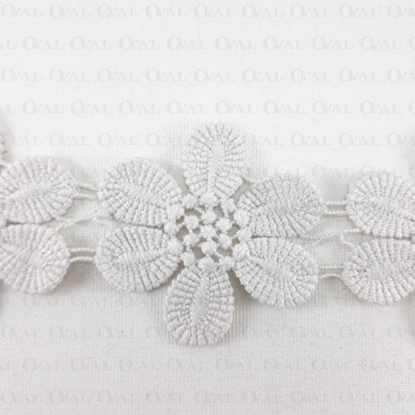 50mm grey lace /1m 4830