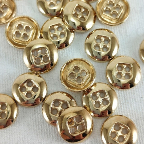 Metal button 11.4mm/100pcs 4831