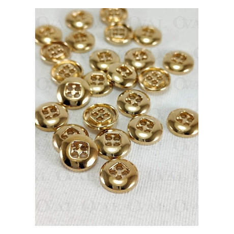 Metal button 11.4mm/100pcs 4831