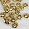 Metal button 11.4mm/100pcs 4831
