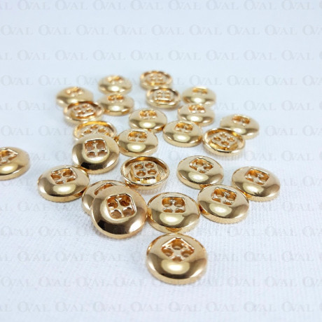 Metal button 11.4mm/100pcs 4831
