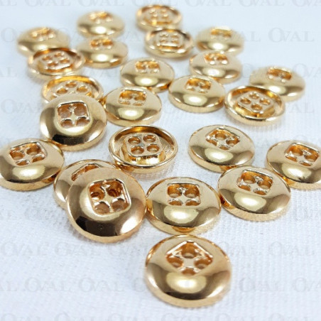 Metal button 11.4mm/100pcs 4831