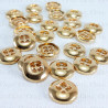 Metal button 11.4mm/100pcs 4831