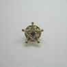 Metal badge Star No. 974