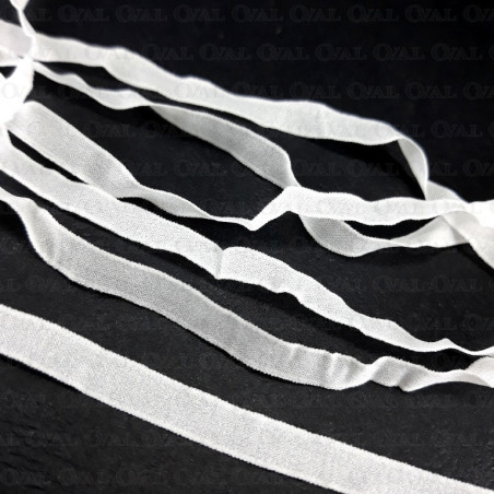 Chiffon elastic 6mm /200m white 4835