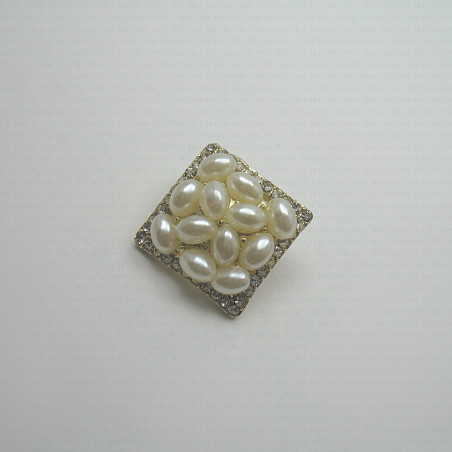 Przypinka metalowa kokardka nr 1335