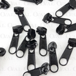 Suwak do taśmy pościelowej 10szt lub 1000szt metalowy z końcówką 4841 Suwak do taśmy pościelowej 10szt lub 1000szt metalowy z końcówką 4841