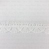 Cotton lace 20mm/25m white 4851