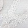 Cotton lace 20mm/25m white 4851