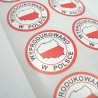 Naklejka "WYPRODUKOWANO W POLSCE"