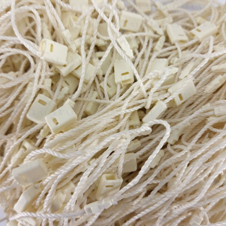 Handheld seals ecru 16cm/200pcs 4856