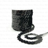 Black sequin trim on tape 10 yards 4857