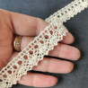 Koronka bawełniana 16mm /20 yard ecru   3876