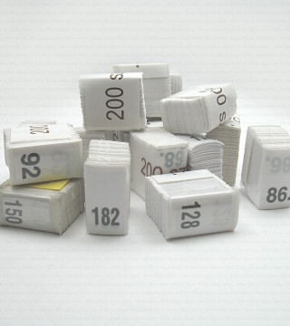 Size label 62-192 / 200 pieces 1231