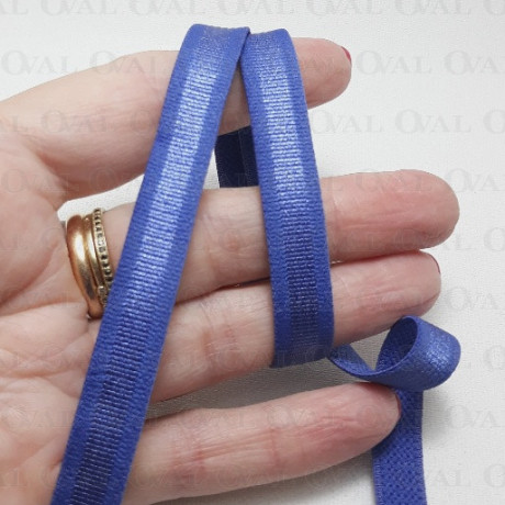 Strap elastic 10mm/1m cornflower blue 4860 E
