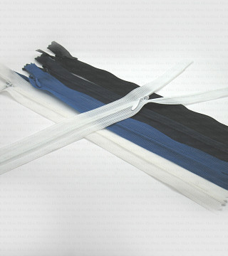 Concealed zip 22cm no. 1350