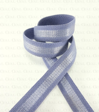 Strap elastic 10mm/1m purple 4861 E