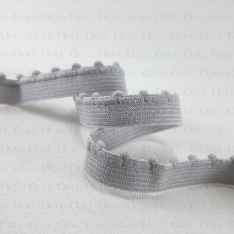 Guma bieliźniana 10mm/1m szara 4864