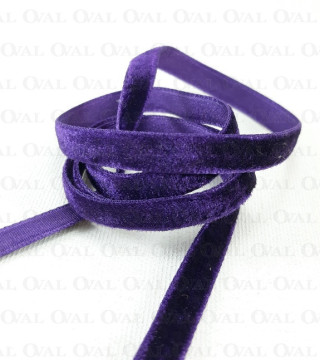 Aksamitka  6mm/25yard fiolet 4866