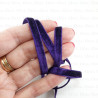 Aksamitka  6mm/25yard fiolet 4866