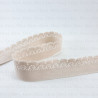 18mm/1m beige lingerie elastic 4867