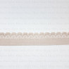 18mm/1m beige lingerie elastic 4867