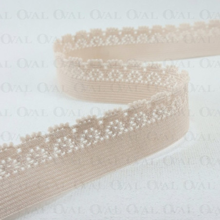 18mm/1m beige lingerie elastic 4867