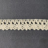 Cotton lace E 16mm /20m, ecru 3876