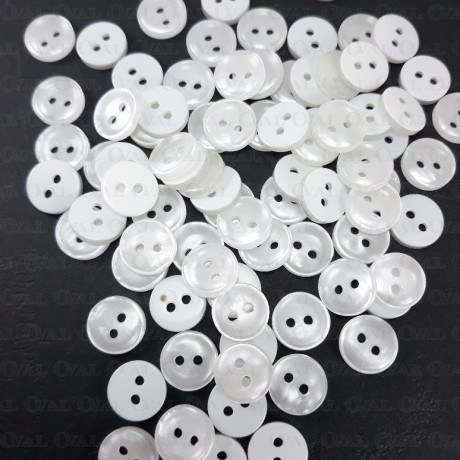Polyester button, shirt type 11.5mm/200 or 1728 pcs 4872