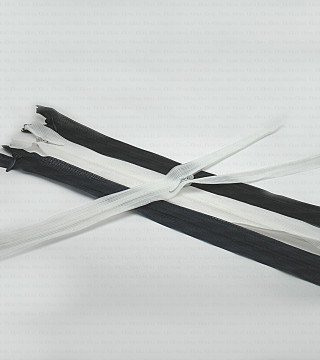 Kryty zamek błyskawiczny 22cm nr 1350