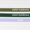 Taśma bawełniana jodełka 10 mm - 5 m.b. - Różne kolory