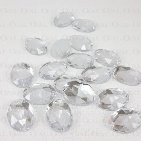 Acrylic stones 13x18mm /100pcs 4886