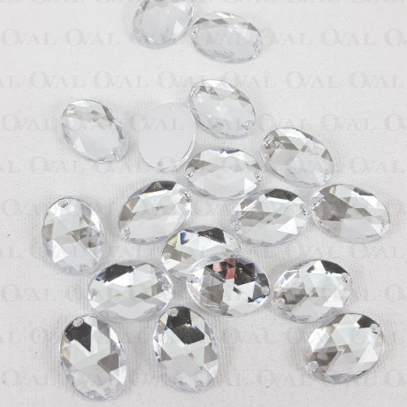 Acrylic stones 13x18mm /100pcs 4886